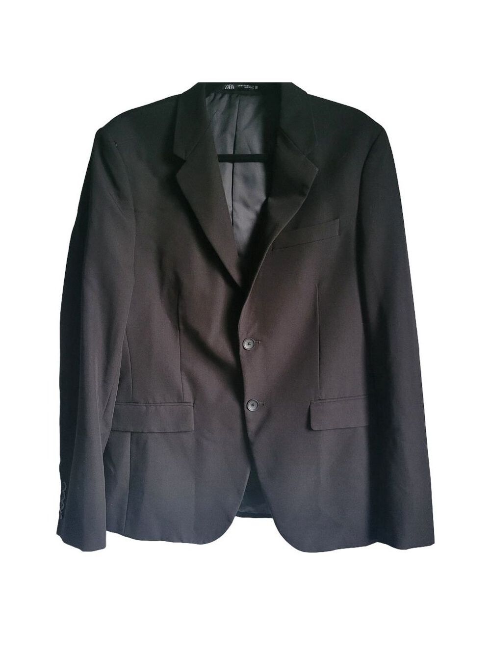 Men's Zara Black Blazer Size 40 Jacket